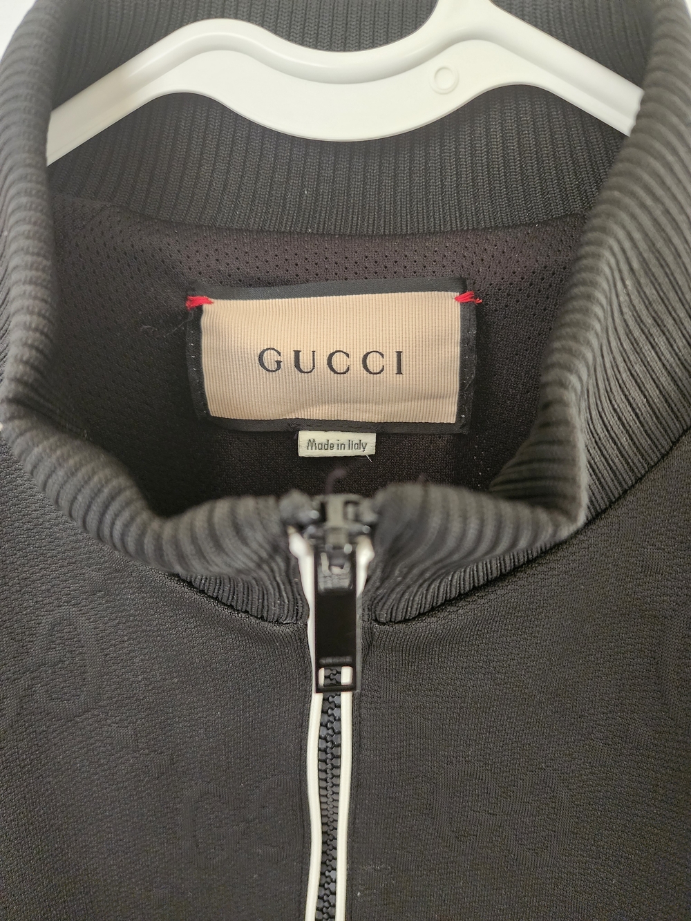 Gucci GG Jacquard Jersey Zip Jacket - Picture 9 of 10